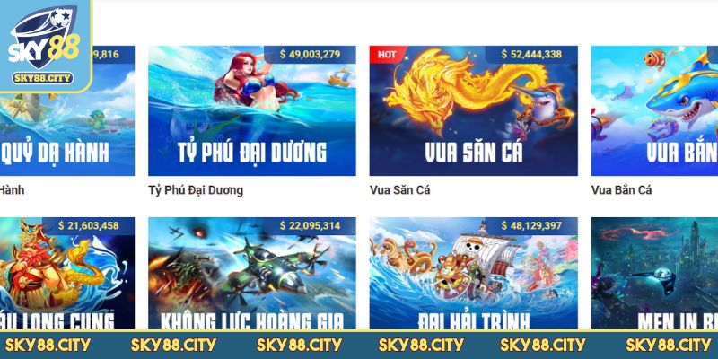 Tham gia game Bắn Cá Rồng Biển