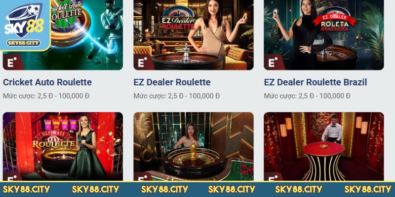 Đánh giá SKY88 về sảnh game giải trí hấp dẫn cho người chơi