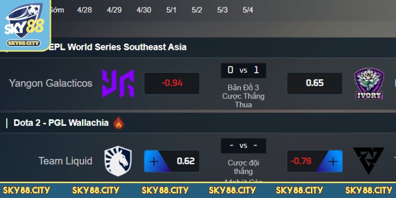 Theo dõi bộ môn Dota 2